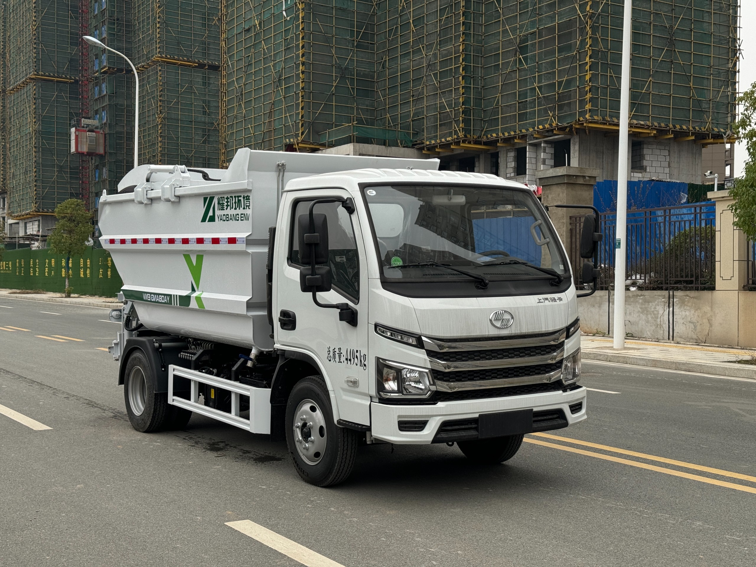 Hydraulic Lifter Garbage truck