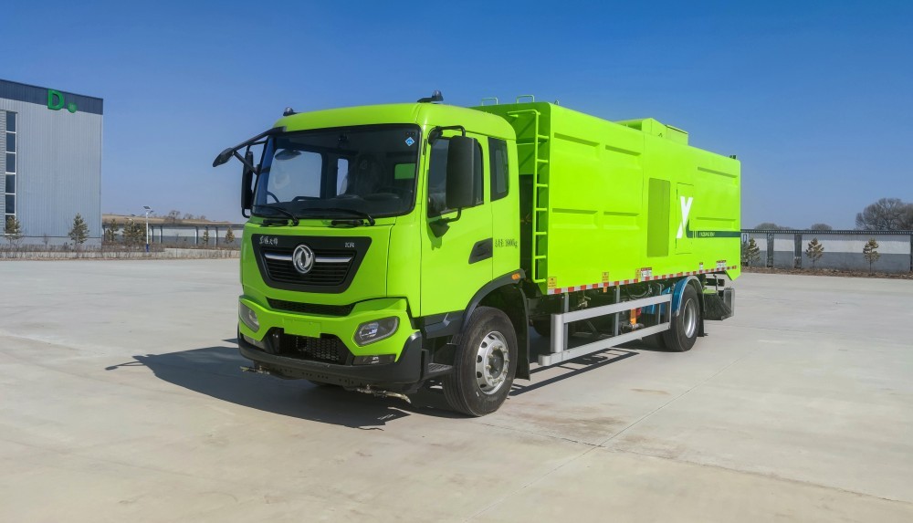 pure electric road pollution removal vehicle