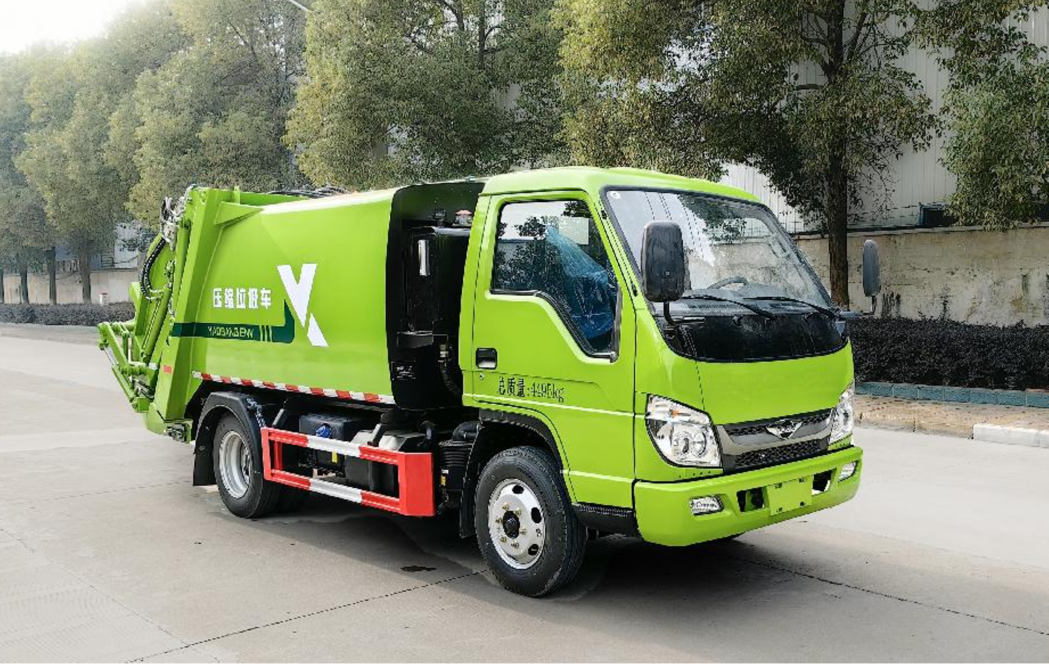 5-ton compressed garbage truck
